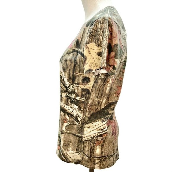 Mossy Oak Break Up Infinity Camouflage T-Shirt Size Medium - Picture 3 of 7